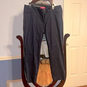 BNWT Lilly Pulitzer Sz 14 Kelly Skinny Ankle Pant - Midnight Navy